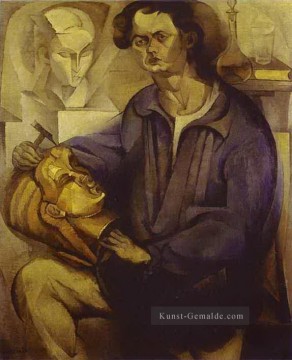 Diego Rivera Werke - Porträt von Oscar Miestchaninoff 1913 Diego Rivera